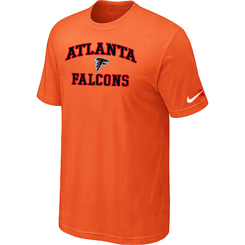 Nike Atlanta Falcons Heart & Soul NFL T-Shirt - Orange